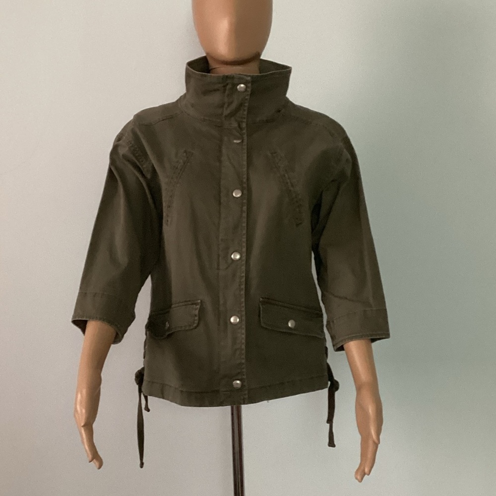 Express Dark Olive Utility Jacket 💨